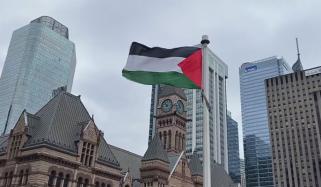 کینیڈا: فلسطینی پرچم کشائی کی تقریب کے شرکا پر زہریلا مواد پھینکنے کا واقعہ، 1 شخص گرفتار