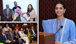 بچوں کی تقریب میں صنم سعید، بلال مقصود، ایاز خان اور عمر عادل توجہ کا مرکز 