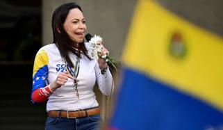 اپوزیشن لیڈر نوبیل انعام لینے گئیں تو مفرور تصور ہوں گی، وینزویلا