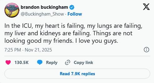 P.C. X/brandon buckingham