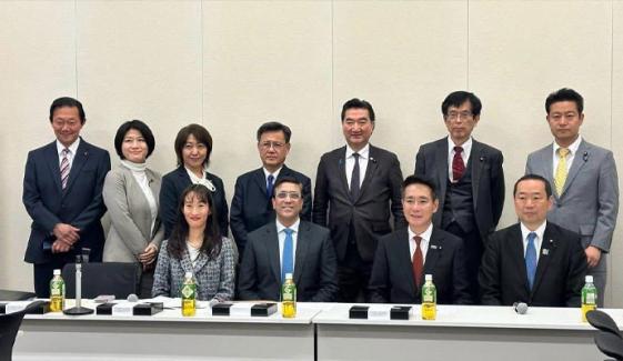 جاپان اور پاکستان پارلیمانی فرینڈشپ لیگ کا دوبارہ آغاز