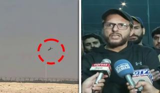 دشمن کے مرنے پر خوشی نہ منانا کسی دن سجناں بھی مر جائیں گے: آفریدی کا بھارتی طیارہ گرنے پر ردعمل