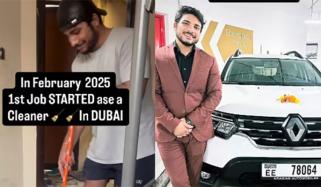 دبئی: خاکروب نوجوان نے 8 ماہ میں کار خرید لی، جدوجہد کی کہانی وائرل 