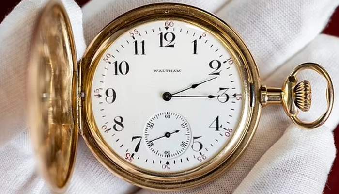 Titanics richest passengers gold watch sells for record prize at auction