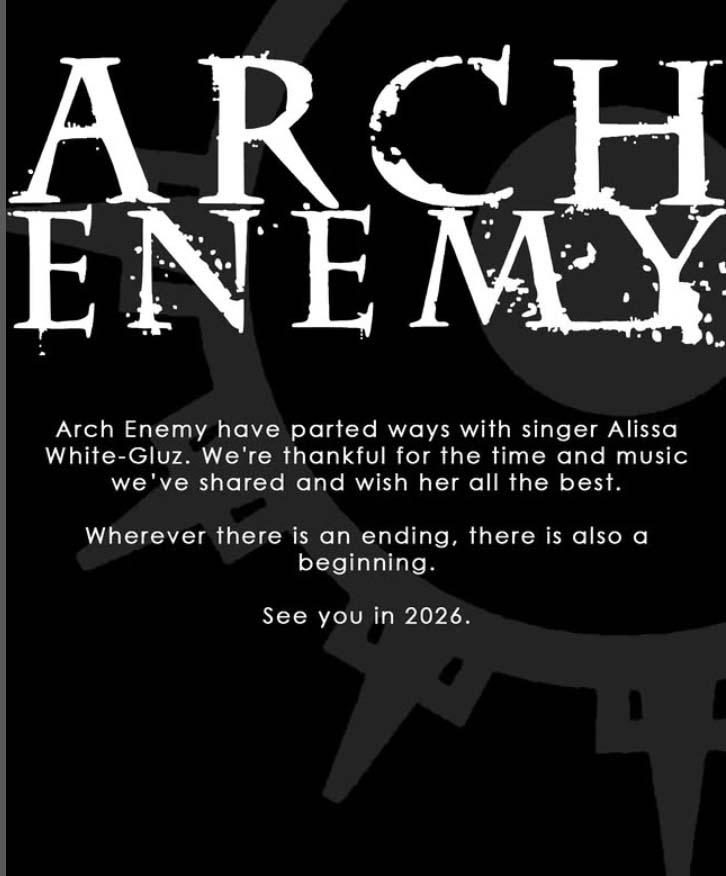 Arch Enemy announces exit of lead singer Alissa White-Gluz