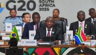 جی 20 ممالک پائیدار ترقی کی حمایت کیلئے بلاخوف کام کریں: جنوبی افریقی صدر راما فوسا