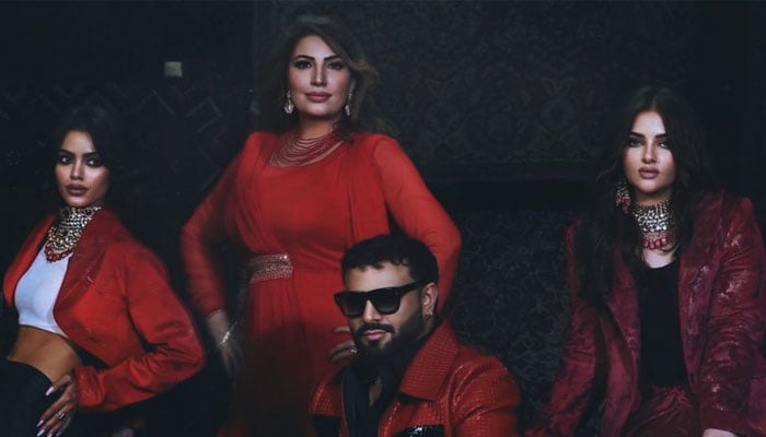 ساحر علی بگا کے نئے گیت میں اداکارہ صائمہ نور جلوہ گر