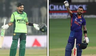بابر اعظم نے ویرات کوہلی کا ٹی 20 انٹرنیشنلز کا ایک اور ریکارڈ برابر کردیا