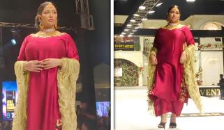 متھیرا کی ریمپ پر واک صارفین کو متاثر نہ کرسکی