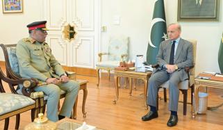 وزیرِ اعظم سے جنرل ساحر شمشاد کی الوداعی ملاقات