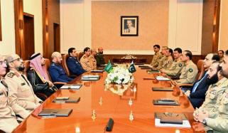 فیلڈ مارشل عاصم منیر سے سعودی چیف آف جنرل اسٹاف کی ملاقات، آئی ایس پی آر