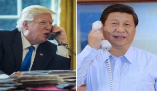 چینی صدر شی جن پنگ اور امریکی ہم منصب ڈونلڈ ٹرمپ میں ٹیلیفونک رابطہ 