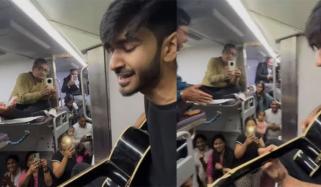 ٹرین کا سفر میوزک کنسرٹ میں تبدیل ہوگیا