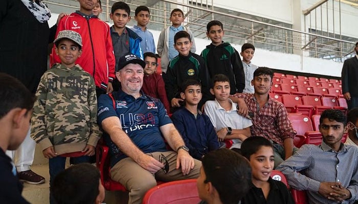 اوور 40 ٹی 20 ورلڈ کپ: امریکی قونصل جنرل گُڈمن کی ٹیم یو ایس اے کو فتح پر مبارکباد