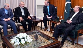 صدر، وزیر اعظم سے سیکریٹری ایرانی سپریم نیشنل سیکیورٹی کونسل علی لاریجانی کی ملاقاتیں