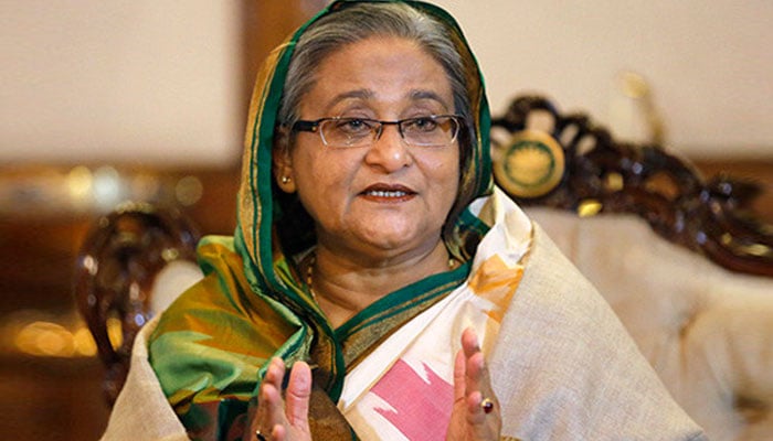 شیخ حسینہ واجد(فائل فوٹو)۔