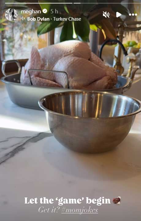 Meghan Markle drops delightful Thanksgiving surprise: let the game begin