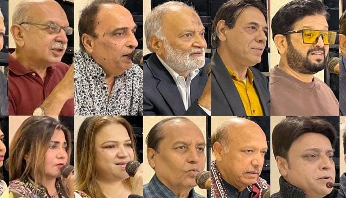 گیت نگار محمد ناصر کو گلوکاروں، موسیقاروں کا شاندار خراج عقیدت