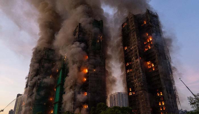 Hong Kong fire death toll rises to 44, search for survivors continues