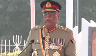 جنرل ساحر شمشاد اپنے عہدے سے سبکدوش ہوگئے