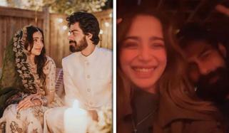 علیحدگی کی خبریں مسترد، آئمہ بیگ نے شوہر کے ہمراہ ویڈیو شیئر کردی