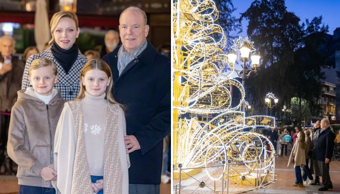 Prince Albert, Charlene dazzle year-end festivities with sparkling event