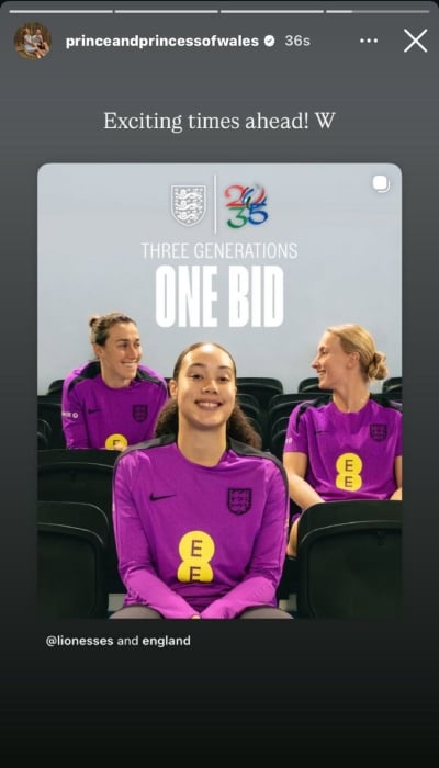 P.C.: Prince and Princess of wales/Instagram