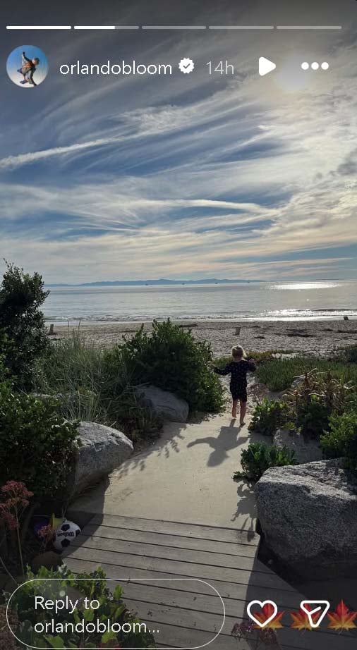 Orlando Bloom celebrates first Thanksgiving without Katy Perry after split