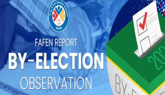 ضمنی الیکشن مجموعی طور پر مناسب طریقے سے منظم تھے، فافن