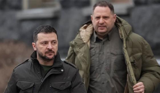 یوکرین: اینٹی کرپشن حکام کا زیلنسکی کے چیف آف اسٹاف کے گھر پر چھاپہ