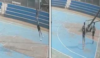 پریکٹس کے دوران نوجوان کھلاڑی پر کھمبہ آگرا، کھلاڑی ہلاک، ویڈیو وائرل