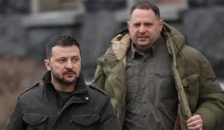 یوکرین: اینٹی کرپشن حکام کا زیلنسکی کے چیف آف اسٹاف کے گھر پر چھاپہ