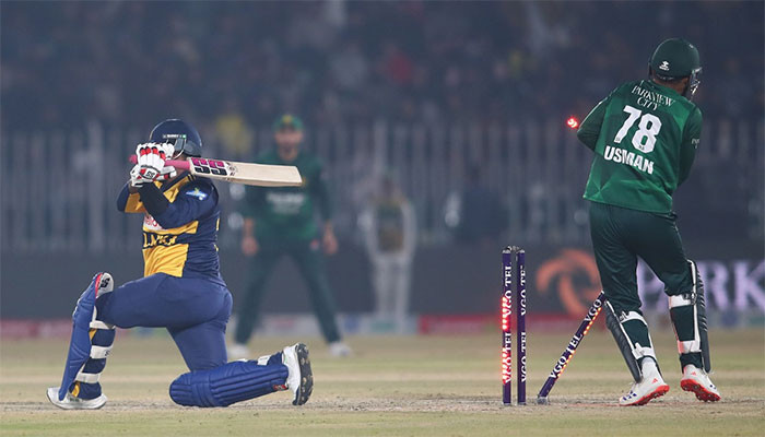 ٹی20 ٹرائی نیشن سیریز:  سری لنکا نے پاکستان کو جیت کیلئے 115 رنز کا ہدف دے دیا