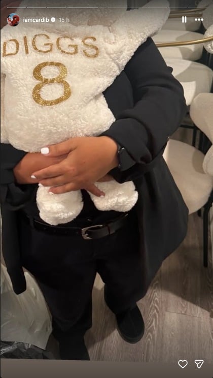 Cardi B shows off son in heartwarming outfit celebrating dad Stefon Diggs