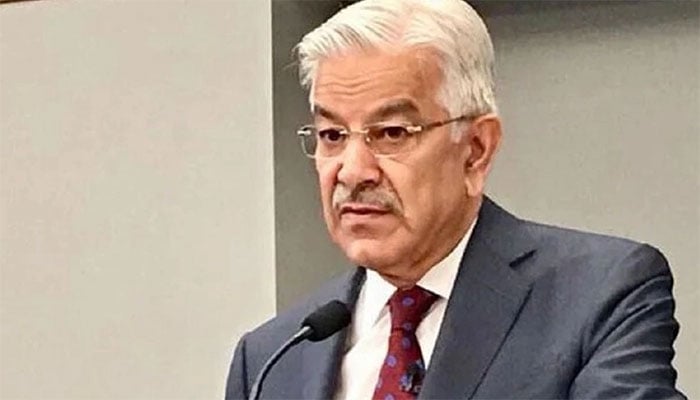 وزیرِ دفاع خواجہ آصف—فائل فوٹو