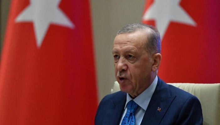 ترک صدر رجب طیب اردوان—تصویر اے ایف پی