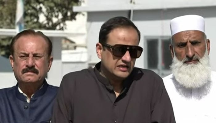 ، میئر کراچی مرتضیٰ وہاب - فوٹو: اسکرین گریب/ جیو نیوز