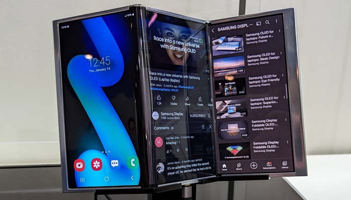 Samsung takes internet by storm with first-ever multi-folding smartphone