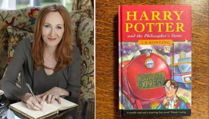 Harry Potter extremely rare first edition signed by J.K. Rowling hits auction