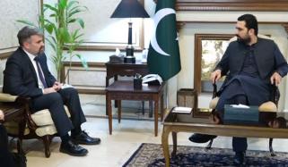 وزیراعلیٰ کے پی سہیل آفریدی سے امریکی قونصل جنرل تھامس ایکرٹ کی ملاقات