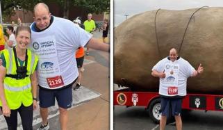 137 شرٹس پہن کر دوڑ لگانے کا نیا عالمی ریکارڈ