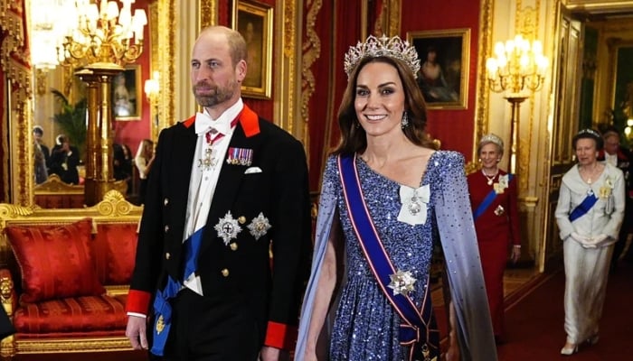 Princess Kate, Prince William represent royalty in style at Windsor State Banquet