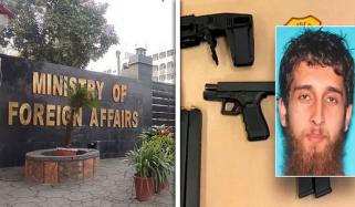 امریکی شہر ڈیلاور میں گرفتار شخص پاکستانی نہیں ہے: دفتر خارجہ