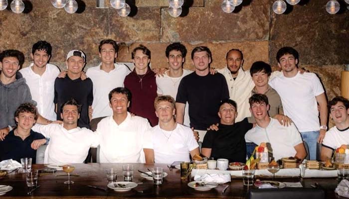 Hamilton hosts annual class of 2025 dinner ahead of Abu Dhabi GP thriller