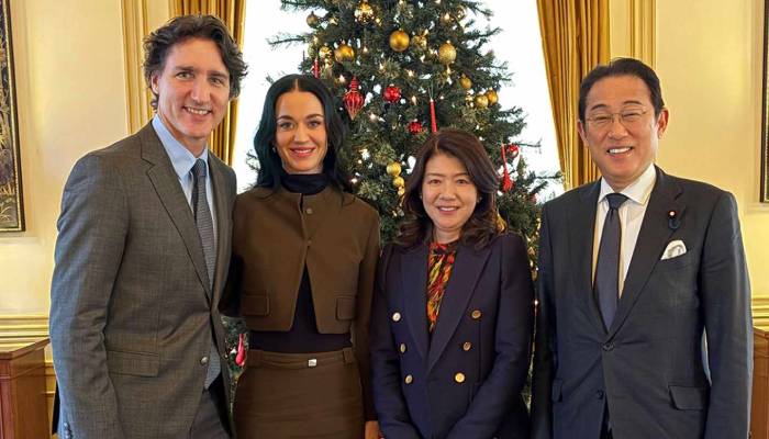 Katy Perry takes romance abroad, joins Justin Trudeau on official Japan trip