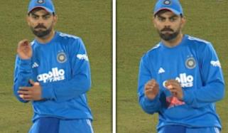 ویرات کوہلی کا ’ناگن ڈانس‘ وائرل