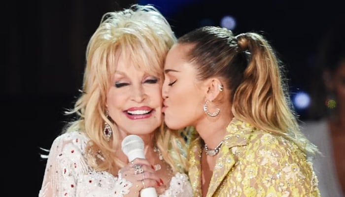 Newly engaged Miley Cyrus opens up about god-mom Dolly Partons health