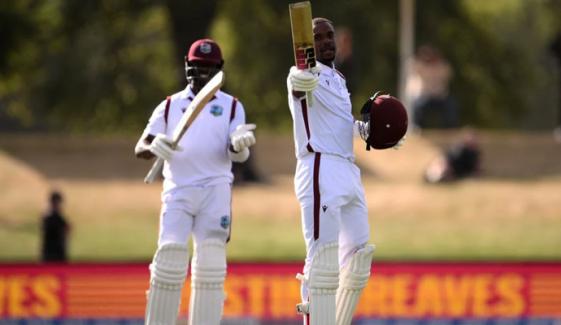  ویسٹ انڈیز کرائسٹ چرچ ٹیسٹ بچانے میں کامیاب، ریکارڈ بھی اپنے نام کر لیا