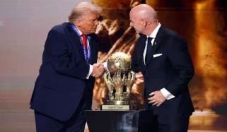 فیفا کا پیس اعزاز ملنے پر ٹرمپ کا ردعمل