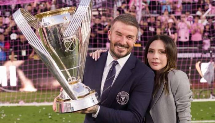 Victoria Beckham celebrates Inter Miami’s MLS Cup win with David Beckham